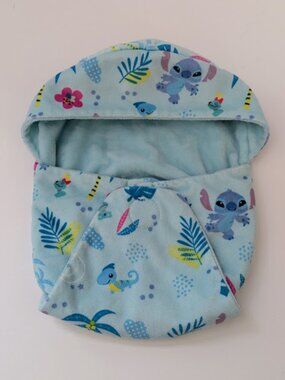 Disney Babies Stitch Swaddle Blanket Replacement for Stitch Plush Stuffed Toy